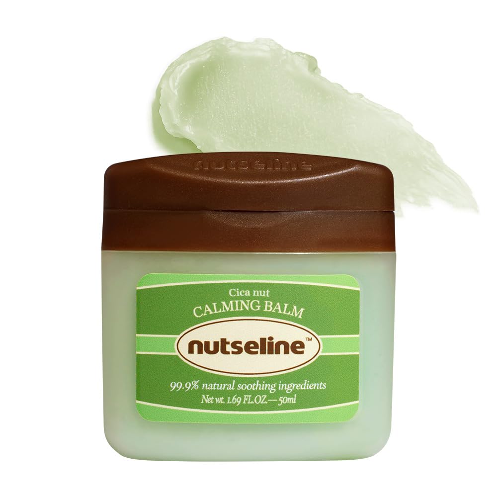 envase de nutseline Cica Nut Calming Balm: hidratación suave para piel sensible.