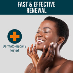 NUVADERMIS hand applying cream for dry skin relief