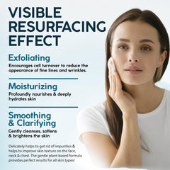 NUVADERMIS pad highlights green tea and vitamins C & E for soothing care.