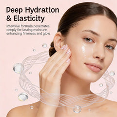 Nuvie Collagen Overnight Mask spread evenly for uniform absorption.