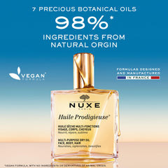 Nuxe Huile Prodigieuse glow on face with natural radiance
