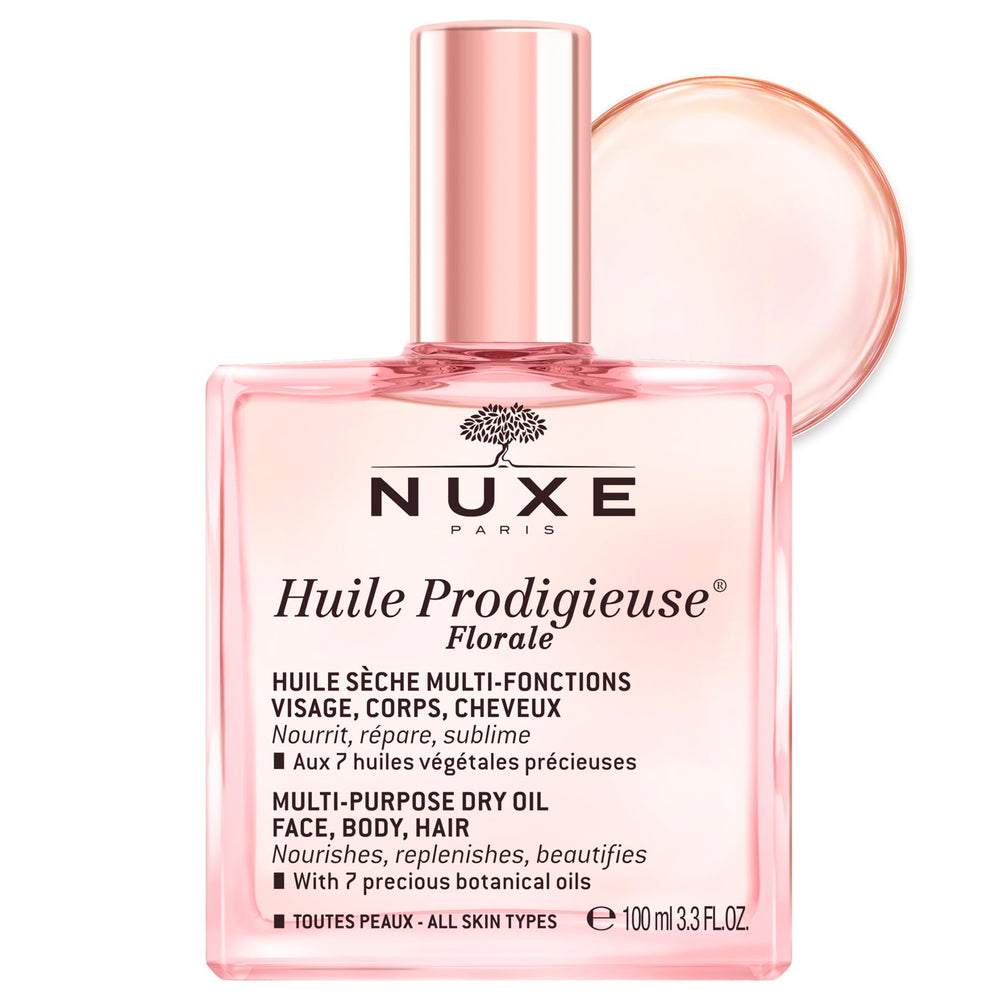 Nuxe Huile Prodigieuse Floral bottle ready for daily hydration and glow