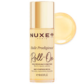 Nuxe Huile Prodigieuse roll-on bottle pour for quick hydration and glow