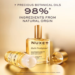 Nuxe Huile Prodigieuse roll-on on hair for shine and smooth detangling
