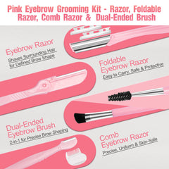 NXPPYY eyebrow razor for quick touch-ups on the go