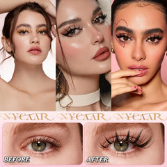 Invisible-band lashes by NYCAAR blend naturally for a discreet lift.