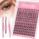 NYCAAR Lash Clusters Kit closeup of wispy band for natural blending and comfort