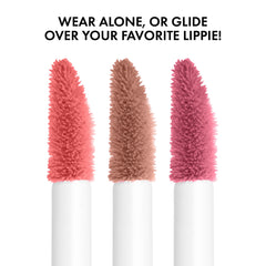 NYX PROFESSIONAL MAKEUP Butter Gloss Pack 3 Madeleine para un color sutil.