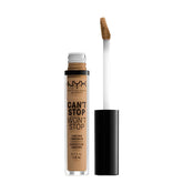 NYX Can't Stop Won't Stop Concealer bottle with 24h matte coverage.