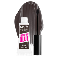 NYX pegamento de cejas con cepillo redondo para fijarlas