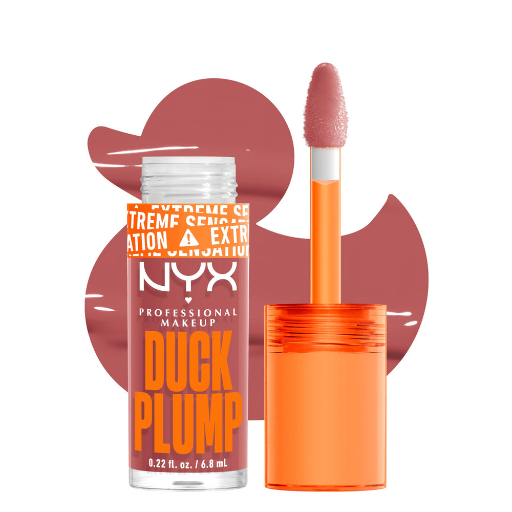 NYX Duck Plump brillos labiales para aplicación directa y plump inmediato