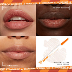 Delineador de labios NYX Duck Plump con punta doble para precisión