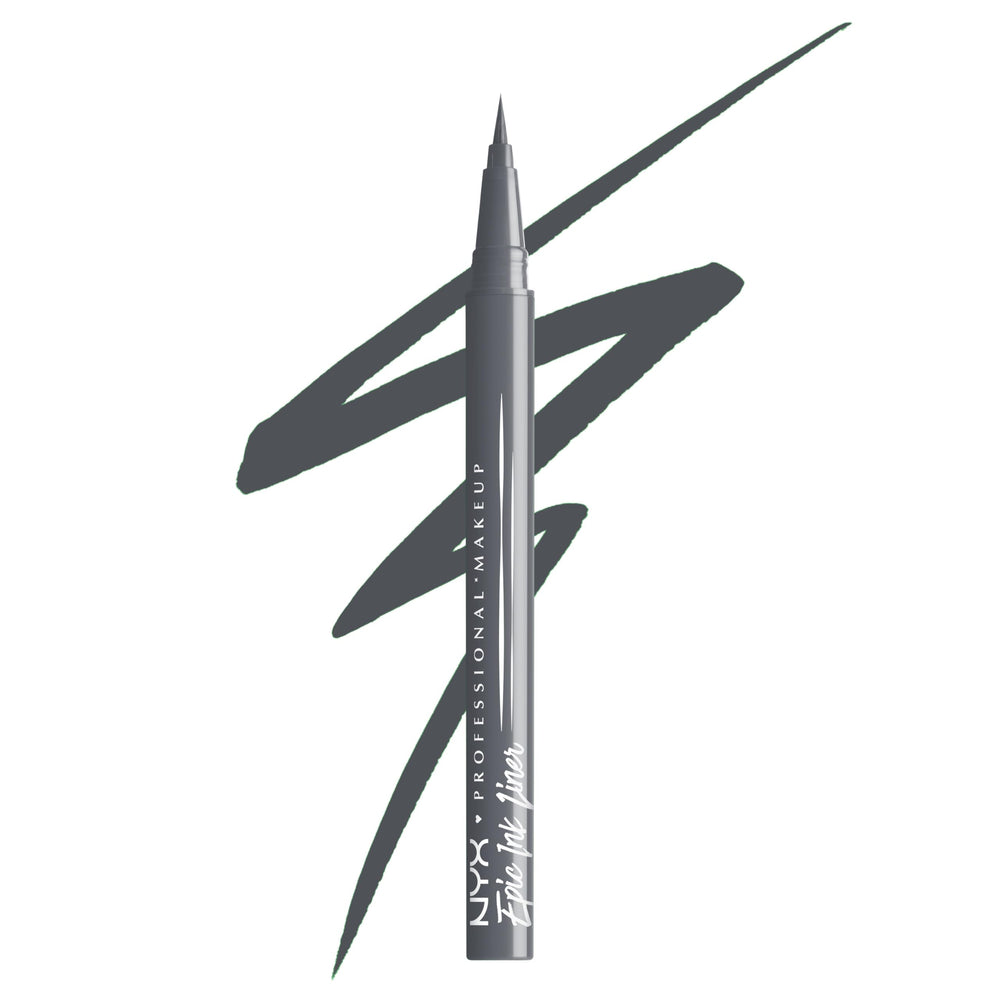 NYX Epic Ink Liner Stone Washed Grey main shot with bold, smudge-resistant precision