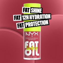 NYX Fat Oil Lip Drip fórmula vegana con squalane para mayor hidratación.