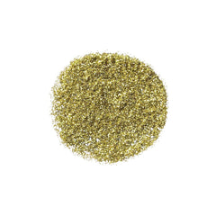 NYX Glitter Primer preps skin for smooth application of Gold glitter.
