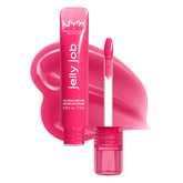 NYX Jelly Job Brillo Labial, brillo vidrioso para labios voluminosos.