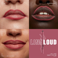 NYX Line Loud Lip Pencil Waterproof Soft Matte supports durable wear for all-day color.