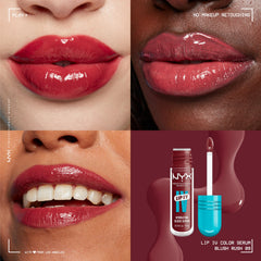 NYX Lip IV: aplicador suave ofrece aplicación uniforme y brillo intenso