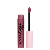 NYX Lip Lingerie XXL Bust-Ed tube closeup with bold matte finish and long wear.