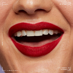 No-transfer formula image highlights transfer-free lip color