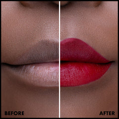 NYX Lip Lingerie XXL Matte Stamina, textura mate visible, realza el contorno sin esfuerzo.