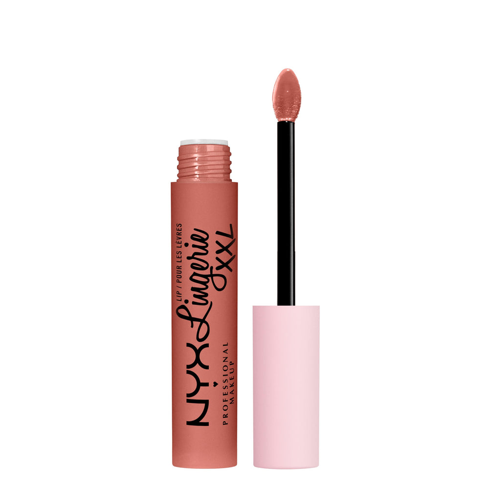 NYX Lip Lingerie XXL Matte Turn-On aplicacion suave para definir labios y acabado mate