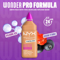NYX Make 'Em Wonder: resistencia al sudor y transferencia todo el día