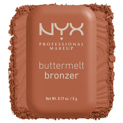 NYX Matte Buttermelt Bronzer powder texture delivering silky, blendable bronze