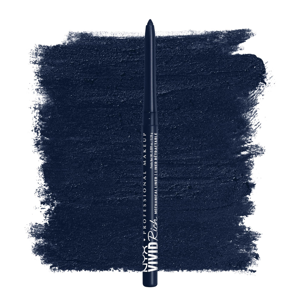 NYX Sapphire Bling delineador azul intenso para un delineado definido y vibrante