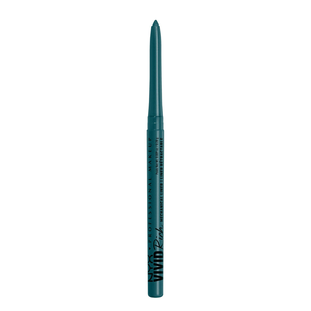 NYX Lápiz mecánico para ojos, sueño aguamarina: delineado suave y color intenso para ojos.