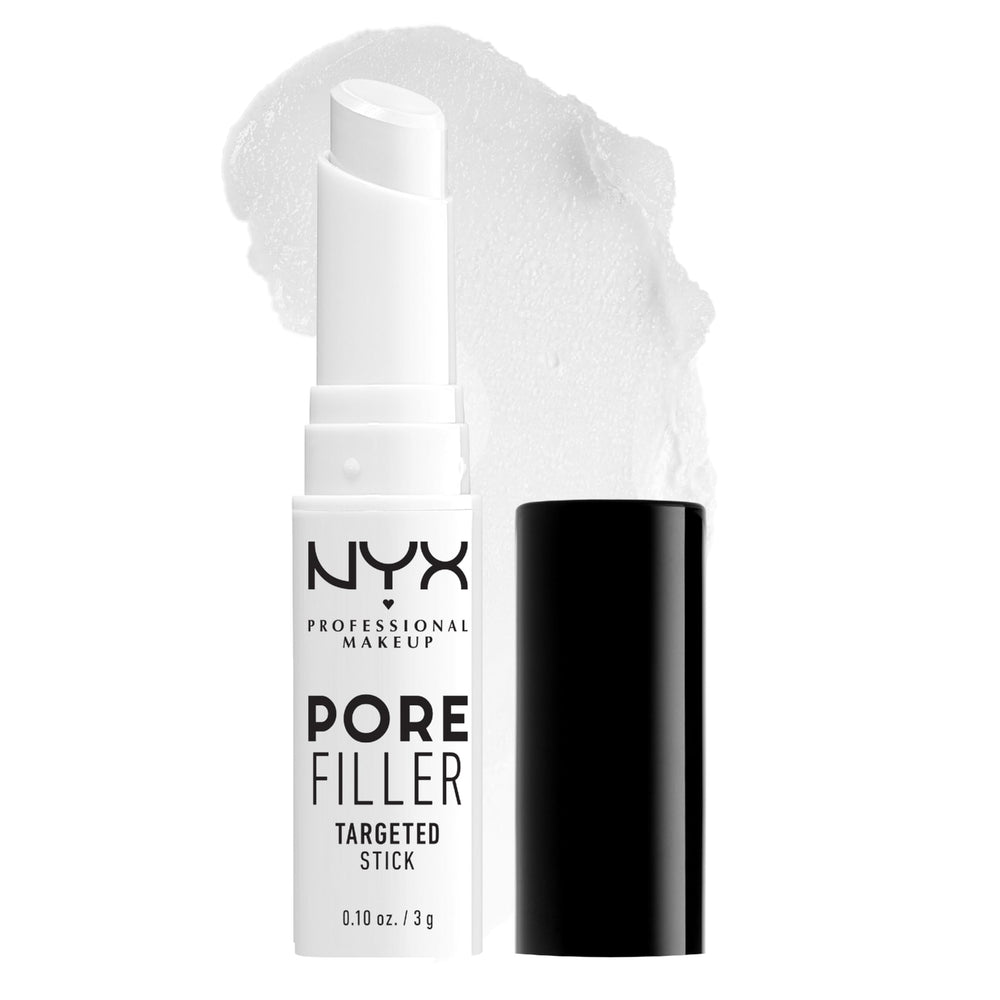 NYX Pore Filler Stick shows precision application for targeted pore blur