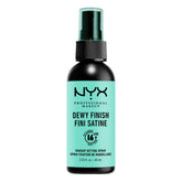 Fijador NYX Professional Makeup con acabado humedo para piel radiante