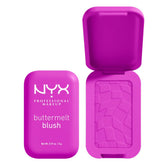 NYX PROFESSIONAL MAKEUP Buttermelt Blush en aplicación suave para acabado natural