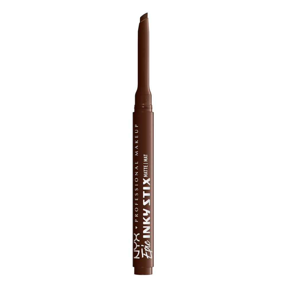 NYX Epic Inky Stix delineador crema mecánico, aplicación precisa para trazos finos y gruesos.