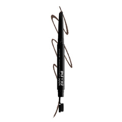 NYX cejas: lápiz con punta en forma de lágrima para delinear con precisión.