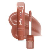 NYX Jelly Job brillo-labios con acabado de vidrio para labios más brillantes.