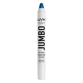 NYX Jumbo Eye Pencil Blueberry Pop closeup shows creamy, vibrant color.