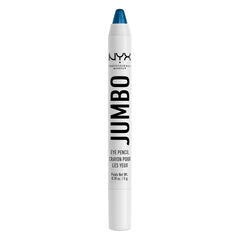 NYX Jumbo Eye Pencil Blueberry Pop closeup shows creamy, vibrant color.