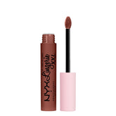 NYX Lip Lingerie XXL, acabado mate suave para perfil de labios definido.