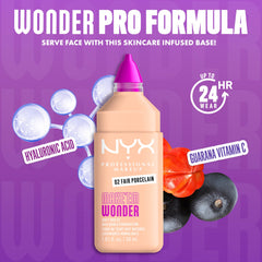 NYX Make 'Em Wonder acabado-similar-piel difumina imperfecciones sin sentirse pesada