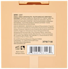 NYX Conceal Correct Contour Light tonos: cubren imperfecciones con precisión
