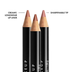 NYX delineador labial Slim Ever, muestra del tono Ever para labios definidos.