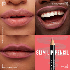 NYX Slim Lip Pencil Rose packaging shows premium, travel-friendly design.