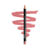 NYX Slim Lip Pencil Rose — precise lip line for defined edges and long wear.