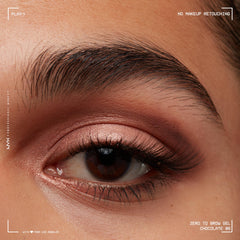 NYX Zero to Brow Gel Chocolate, resistente al agua para días activos