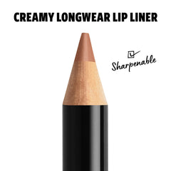 NYX Slim Lip Pencil creamy texture close-up highlighting buttery glide