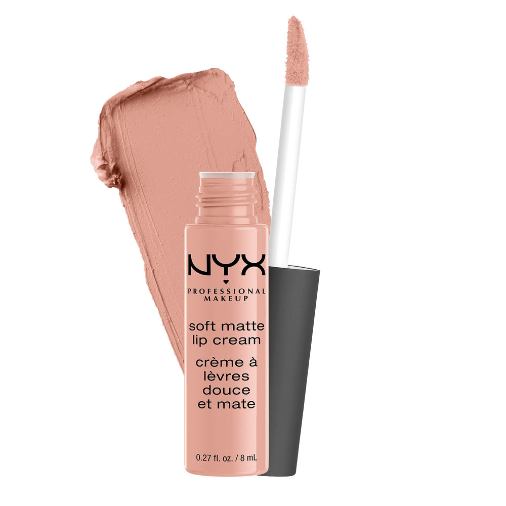 NYX Soft Matte Lip Cream Cairo pack shot showing creamy matte texture.
