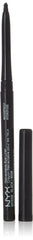 nyx waterproof retractable eyeliner black closeup showing smooth glide and precise definition