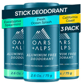 Oars + Alps 3-pack deodorant bundle for everyday odor protection.