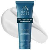 Oars + Alps crema facial 2 en 1 para ojos y rostro, hidratación suave.